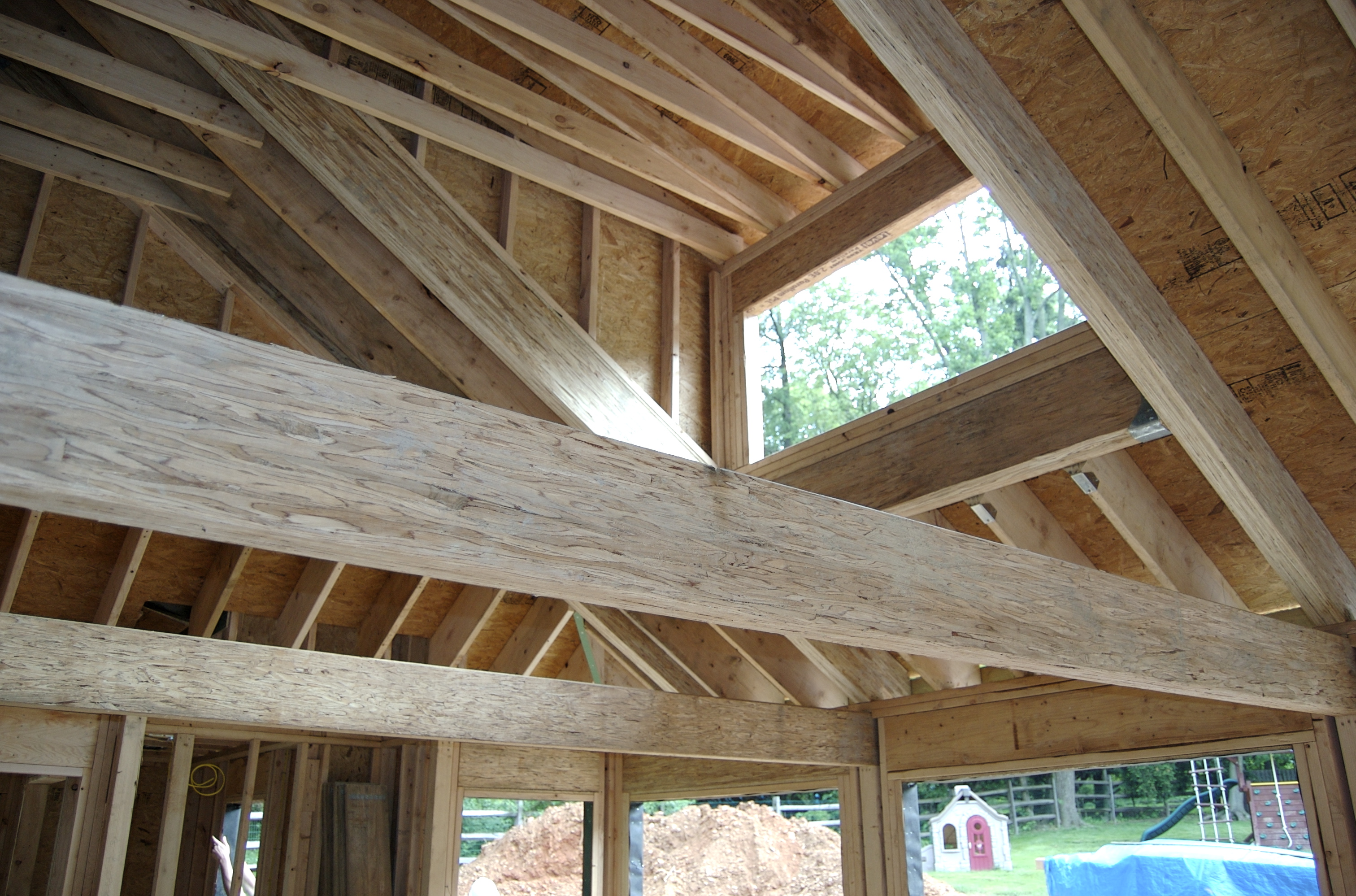 Roof Truss with Shed Dormer